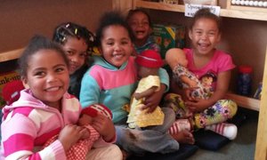 Fynboskleuters op uitstappie